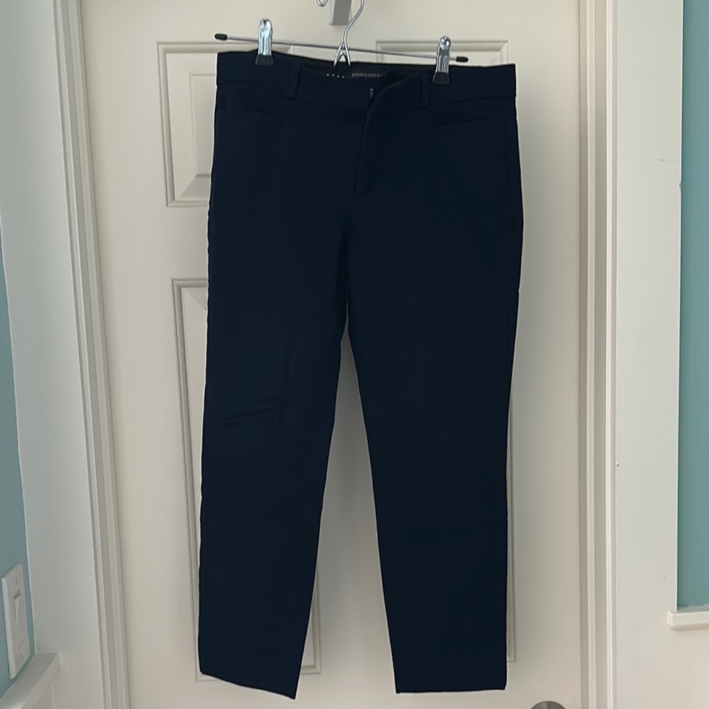 Banana Republic Navy Trousers